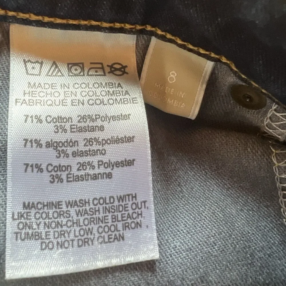 Michael Kors Jeans Women's Size 8 Blue Dark Wash Skinny